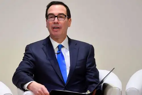 Secretario del Tesoro de los Estados Unidos, Steven Mnuchin Foto: EFE