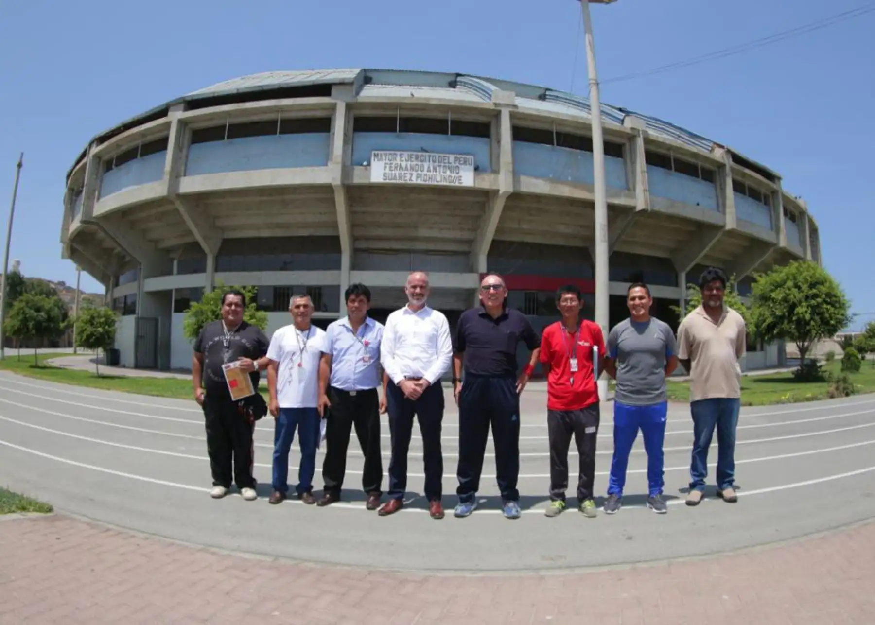 Presidente del IPD, Sebastián Suito, visitó Huacho.