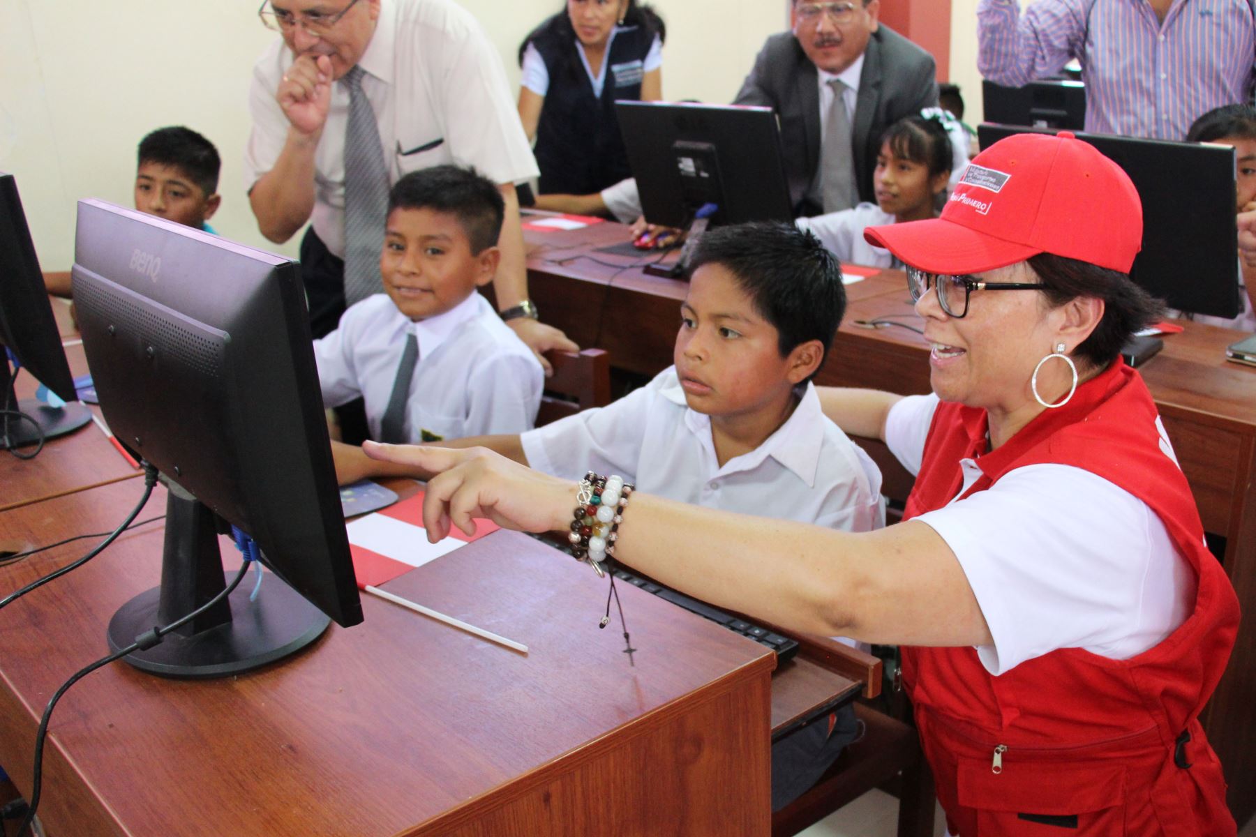 MTC activa proyecto de conectividad de internet de alta velocidad en colegios de Lambayeque. ANDINA/Difusión