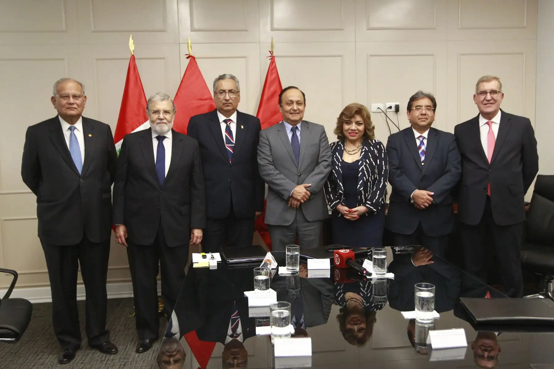 El Defensor del Pueblo, Walter Gutiérrez preside la instalación de la Comisión Especial  de la Junta Nacional de Justicia. Foto: ANDINA/Eddy Ramos