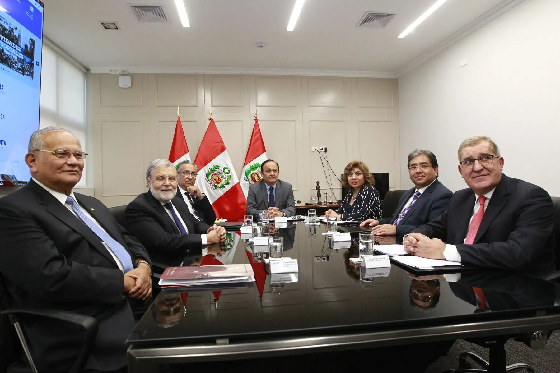 El Defensor del Pueblo, Walter Gutiérrez preside la instalación de la Comisión Especial  de la Junta Nacional de Justicia. Foto: ANDINA/Eddy Ramos