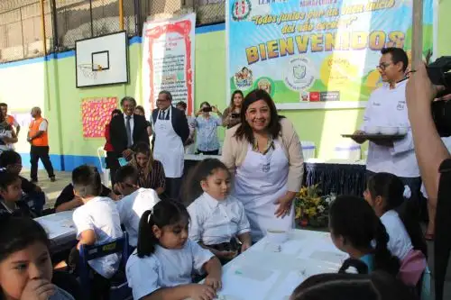 Inicio del año escolar 2019 en Miraflores. Foto: Andina/Difusión