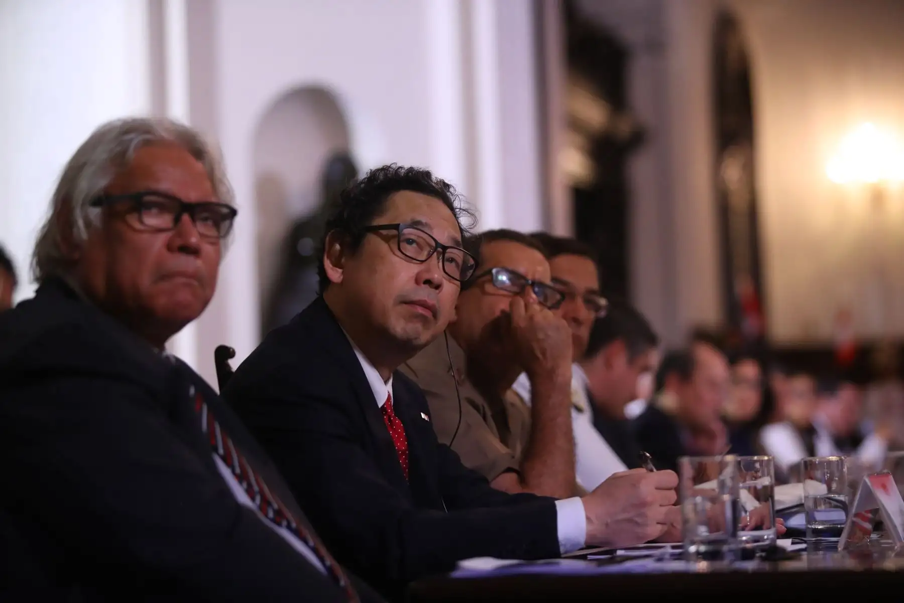 Jefe de Estado participó en Encuentro Sobre Gestión de Desastres Naturales y Alerta Temprana en Palacio de Gobierno. Foto: ANDINA/Prensa Presidencia