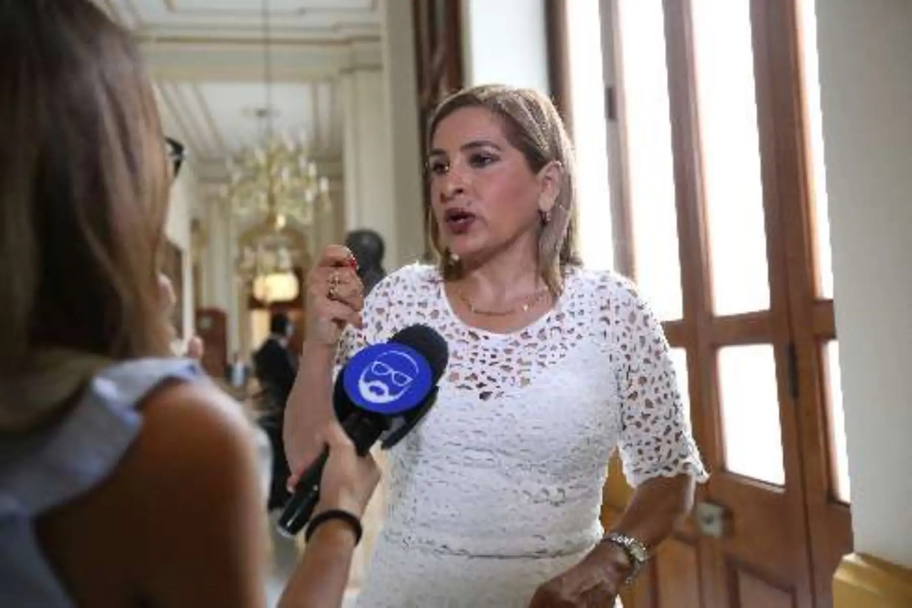 Congresista Maritza García, bancada Cambio 21.