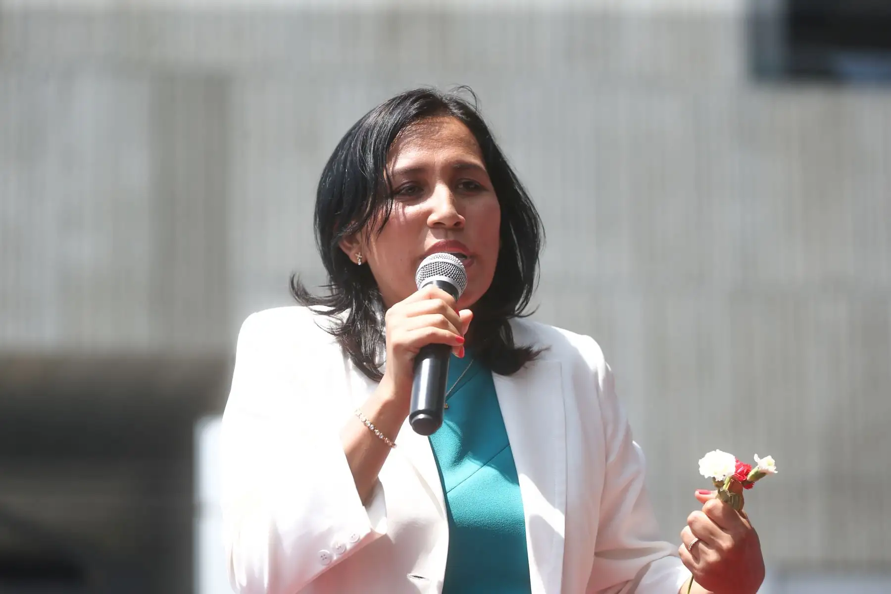 Ministra de Educación Flor Pablo. Foto: Andina/Difusión
