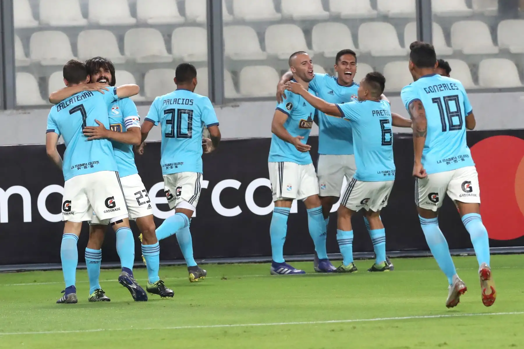 Sporting Cristal empata 1-1 con Godoy Cruz. Foto: ANDINA/Melina Mejía