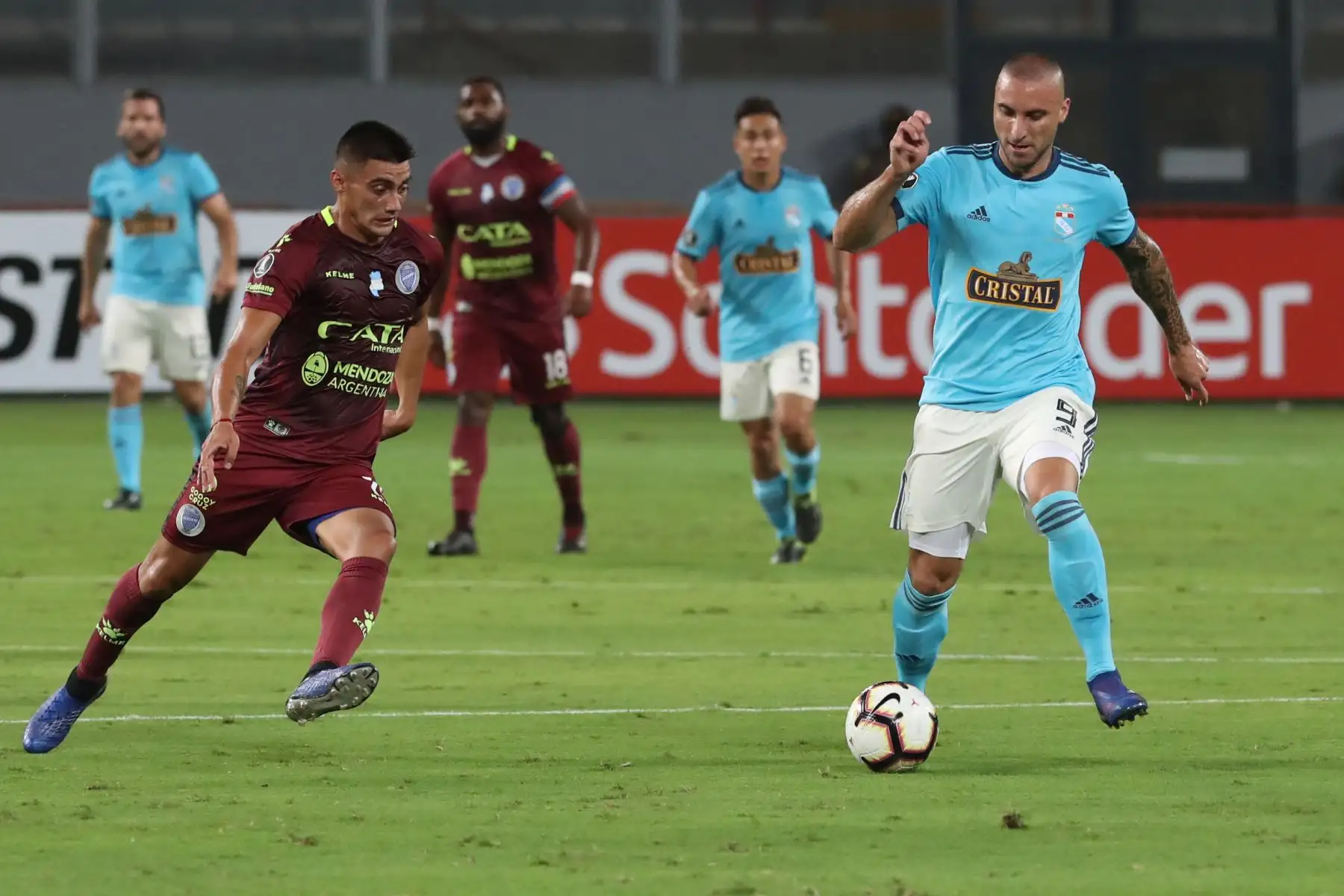 Sporting Cristal empata 1-1 con Godoy Cruz. Foto: ANDINA/Melina Mejía