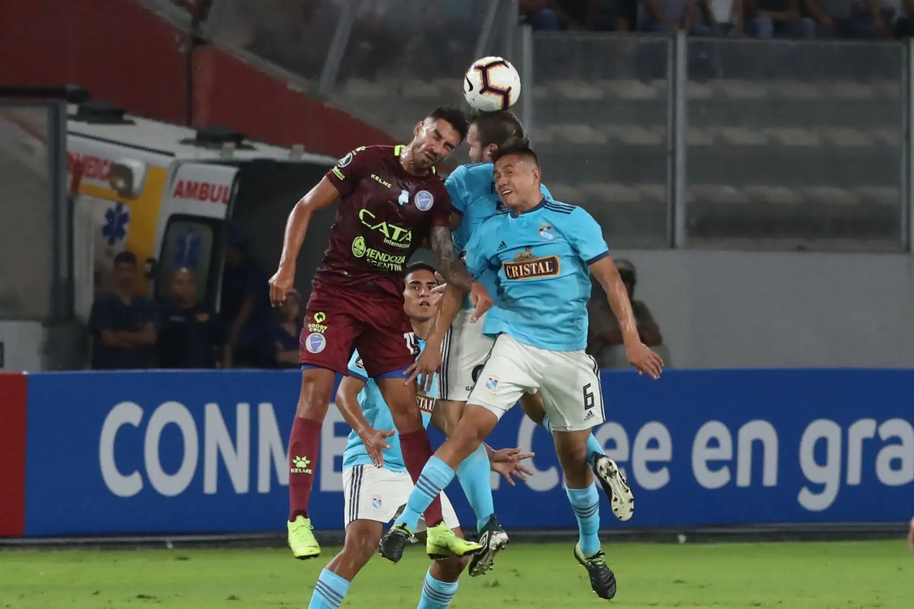 Sporting Cristal empata 1-1 con Godoy Cruz. Foto: ANDINA/Melina Mejía