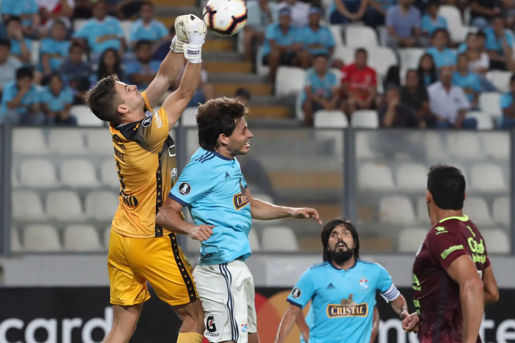 Sporting Cristal empata 1-1 con Godoy Cruz. Foto: ANDINA/Melina Mejía