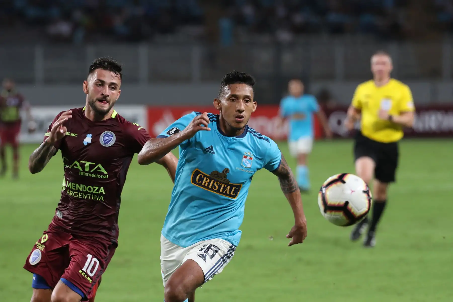 Sporting Cristal empata 1-1 con Godoy Cruz. Foto: ANDINA/Melina Mejía