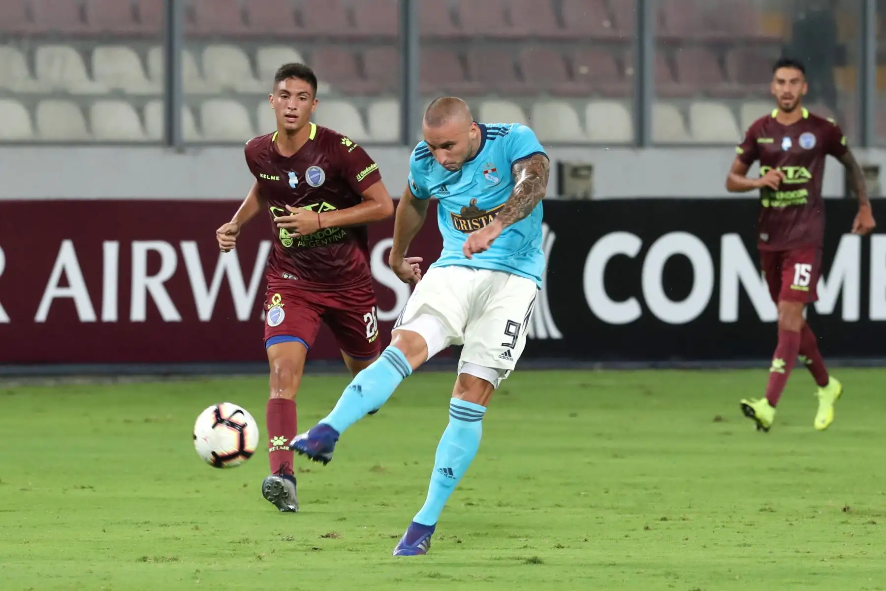 Sporting Cristal empata 1-1 con Godoy Cruz. Foto: ANDINA/Melina Mejía