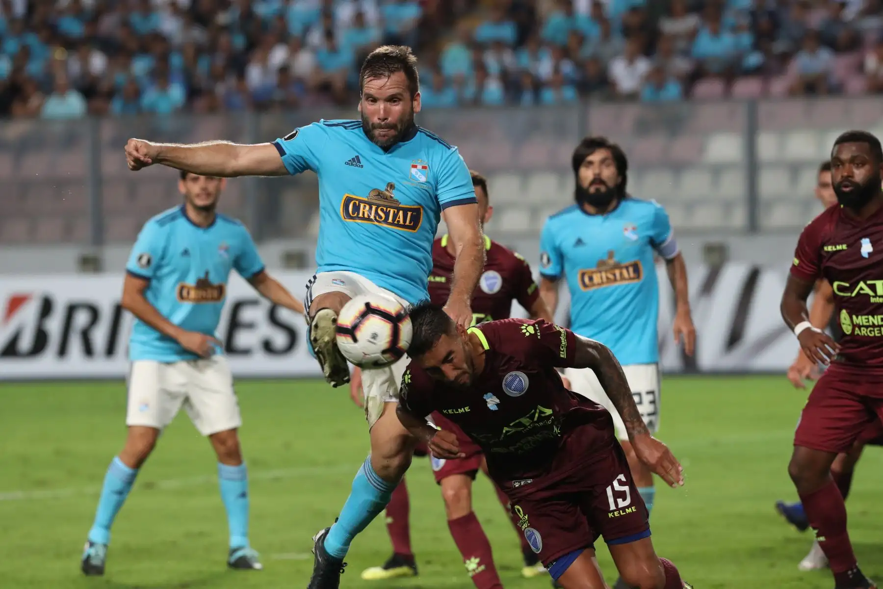 Sporting Cristal empata 1-1 con Godoy Cruz. Foto: ANDINA/Melina Mejía