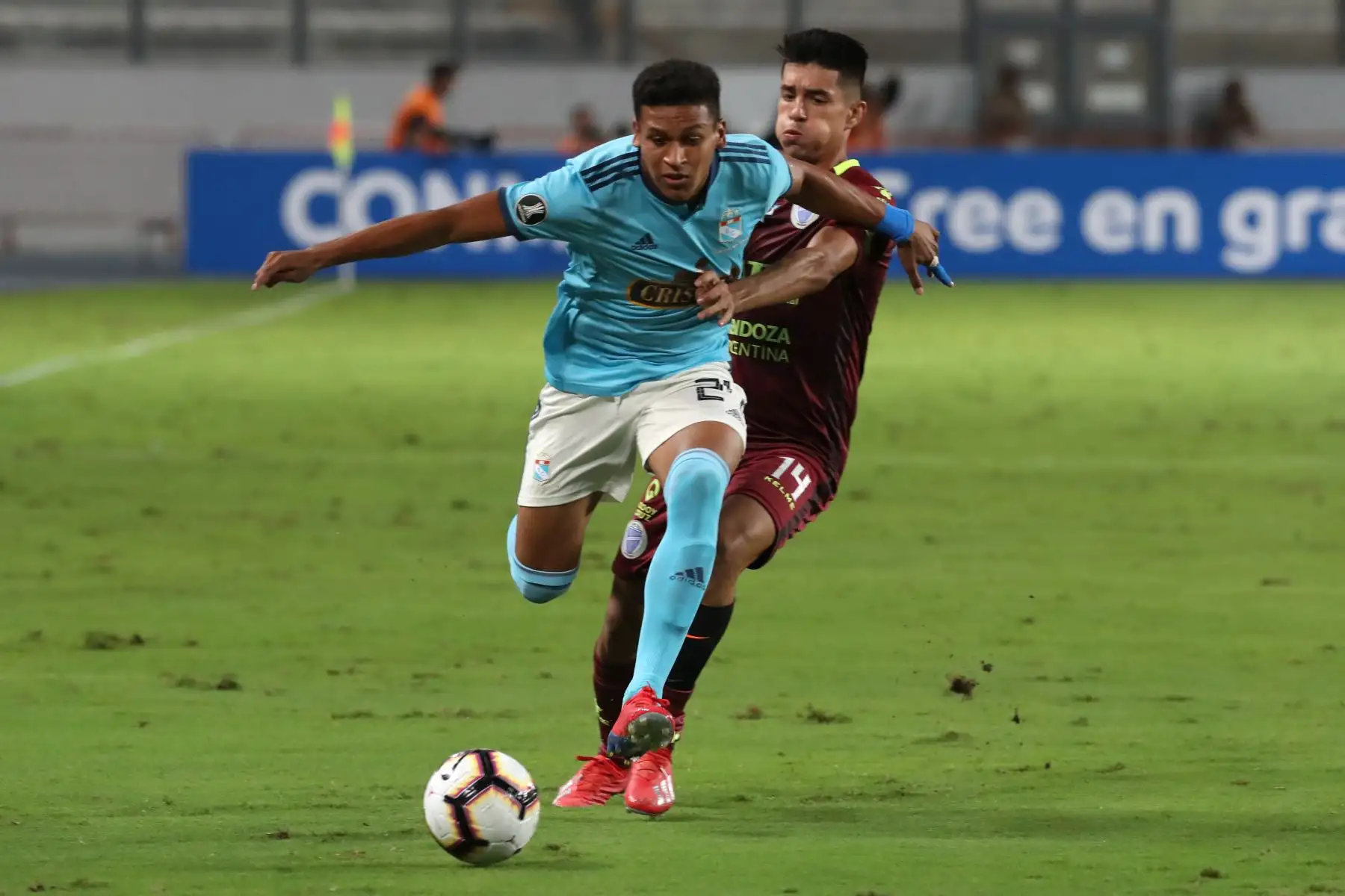 Sporting Cristal empata 1-1 con Godoy Cruz. Foto: ANDINA/Melina Mejía
