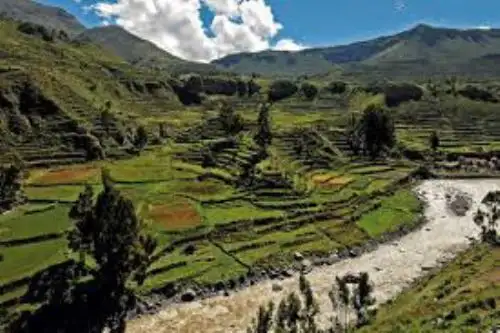 El Perú posee un rico y variado patrimonio geológico. El Valle del Colca es uno de los espectaculares destinos para hacer geoturismo en el Perú. INTERNET/Medios