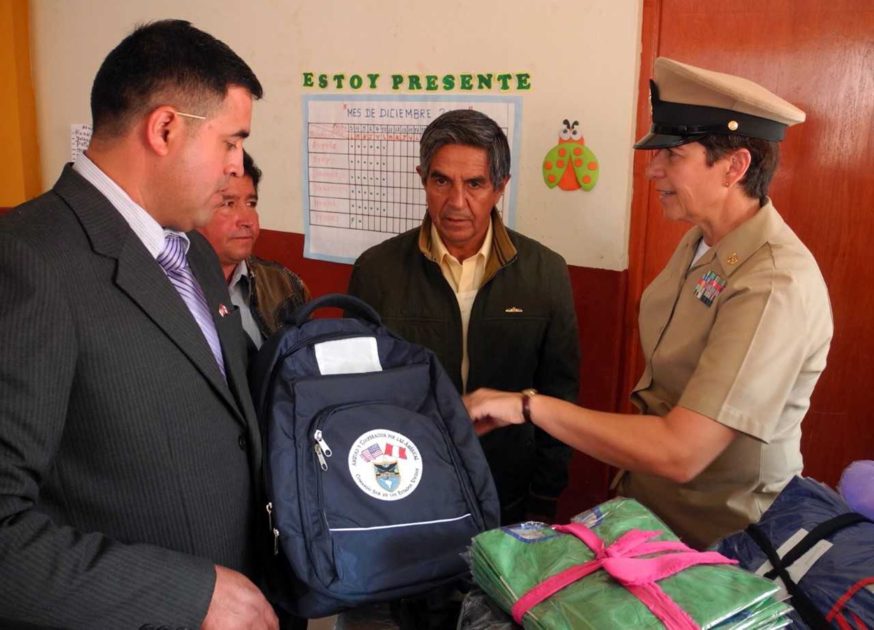 Peru: U.S. donates school supplies to Cajamarca region children