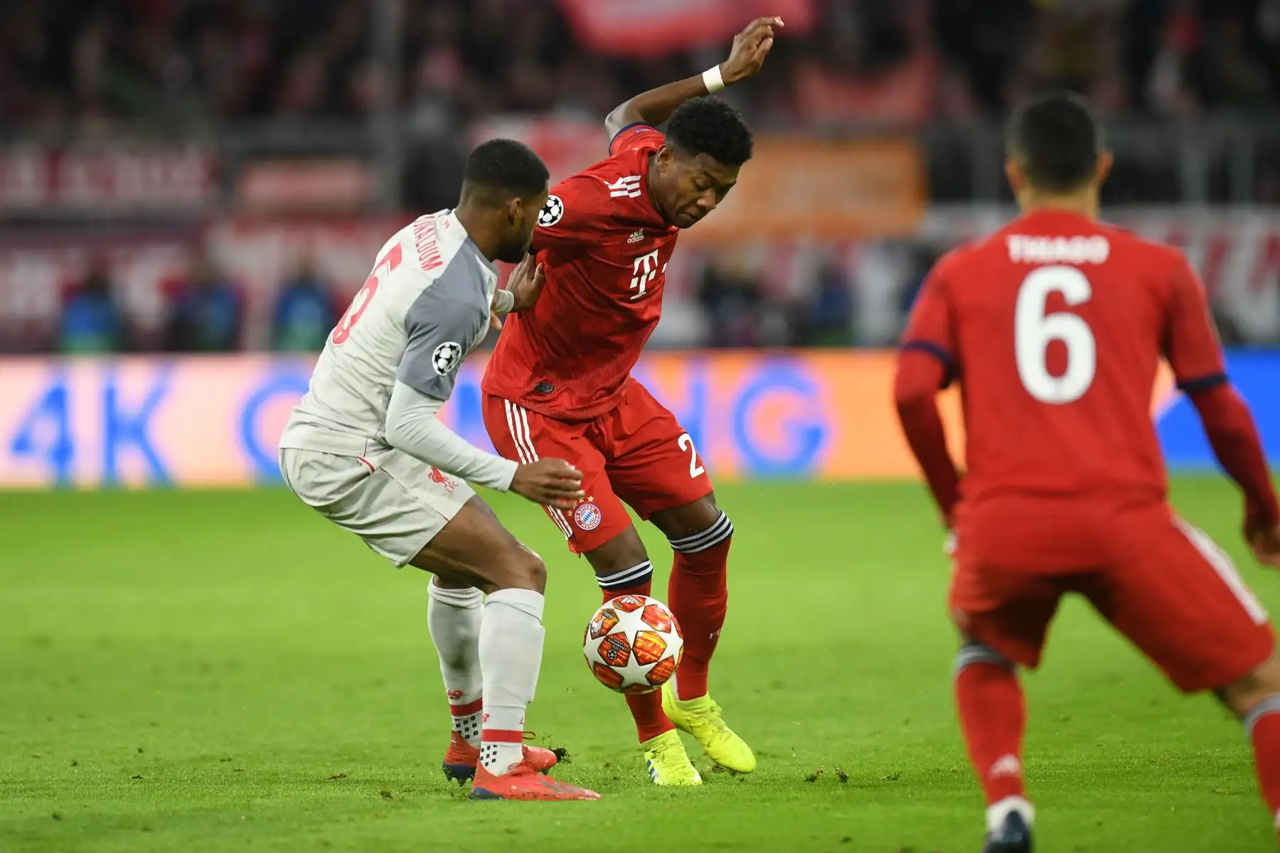 Bayern pierde 3 a 1 con el Liverpool por la Champions League. Foto: AFP