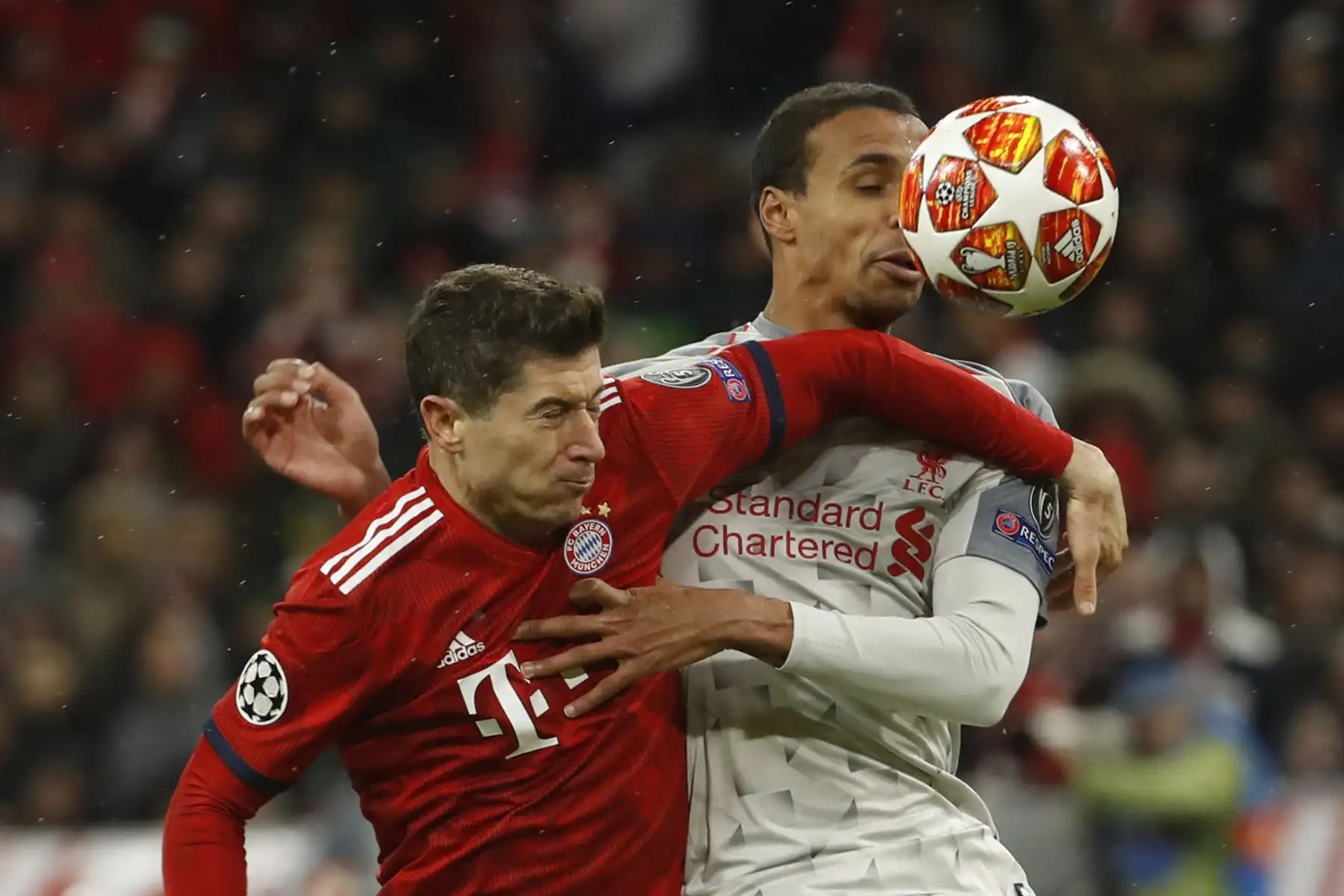 Bayern pierde 3 a 1 con el Liverpool por la Champions League. Foto: AFP