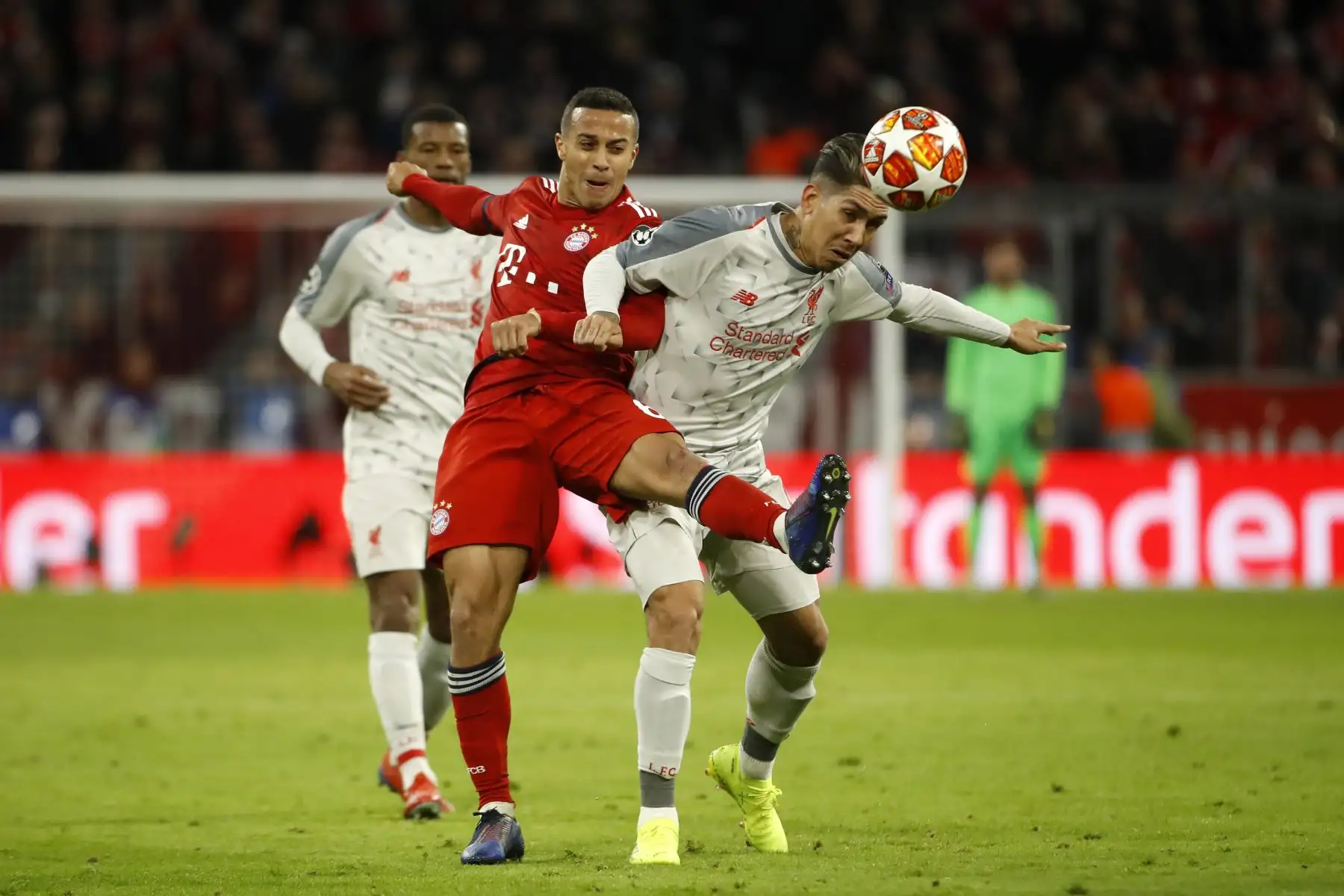 Bayern pierde 3 a 1 con el Liverpool por la Champions League. Foto: AFP