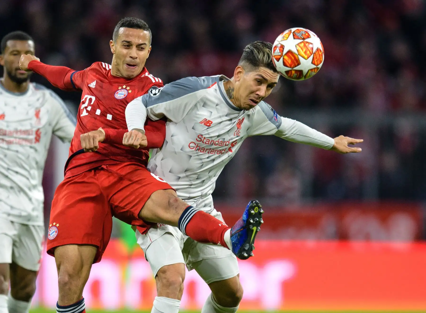 Bayern pierde 3 a 1 con el Liverpool por la Champions League. Foto: AFP