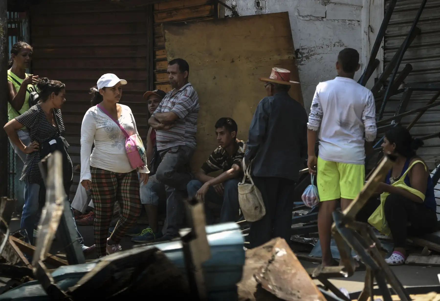 Más de 500 tiendas fueron saqueadas en Venezuela. Foto: AFP