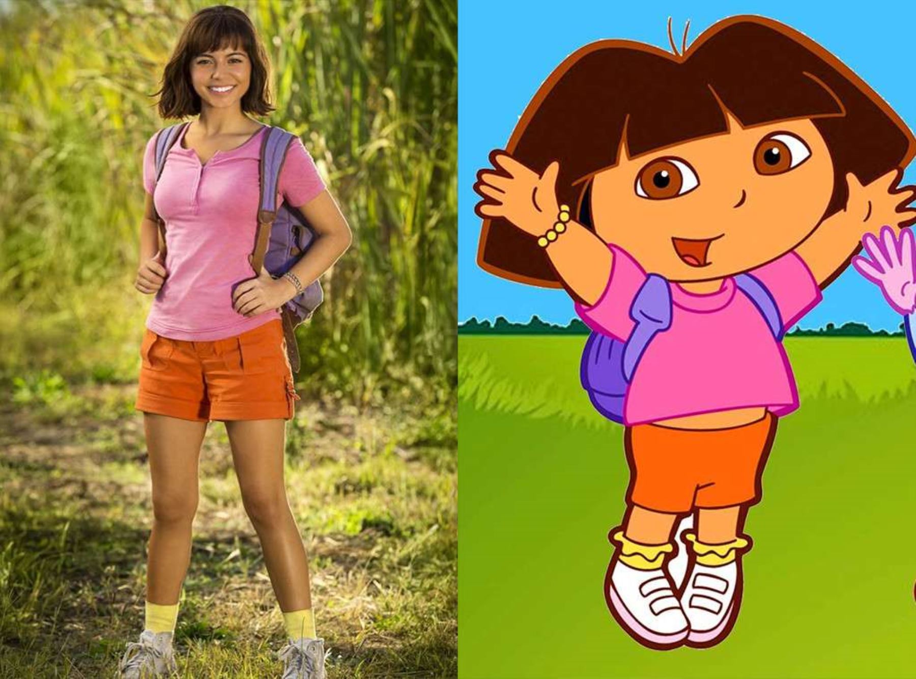 Isabela es Dora, la exploradora.