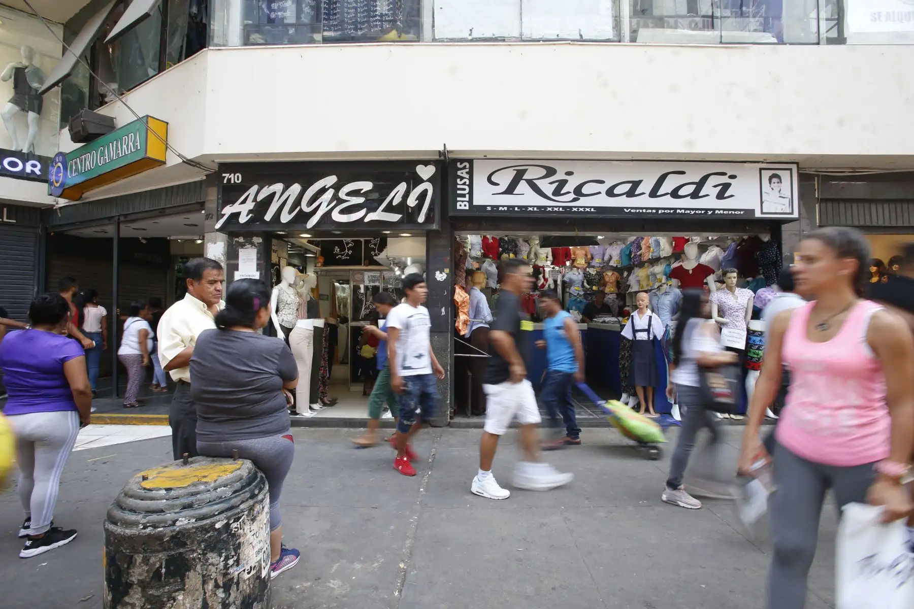 Emporio comercial de Gamarra abre nuevamente después del cumplimiento de cierre por 72 horas. Foto: ANDINA/Nathalie Sayago