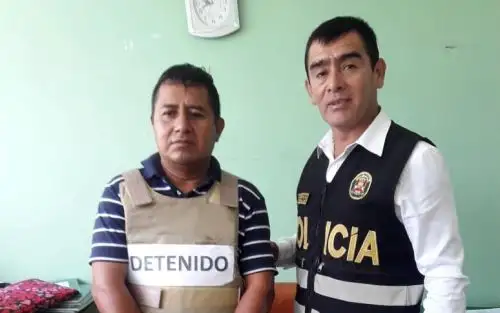 Gregorio Crisanto Tiquillahuanca (50), requisitoriado por el delito de terrorismo, fue intervenido en Chiclayo, región Lambayeque. Foto: ANDINA/Difusión