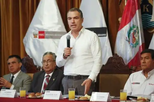 Jefe del Gabinete de Ministros, Salvador del Solar, presidió reunión del Conasec en Trujillo.