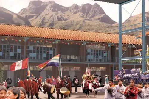 Modelo de Escuela Bicentenario para las zonas de la Sierra. ANDINA/Difusión