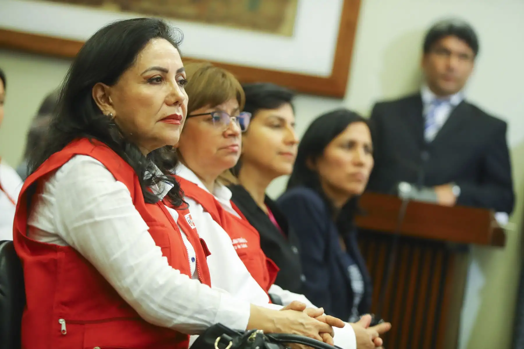El presidente Martin Vizcarra dio a conocer los importantes acuerdos alcanzados con los alcaldes de Madre de Dios, al termino del Muni Ejecutivo. Foto: ANDINA/Prensa Presidencia
