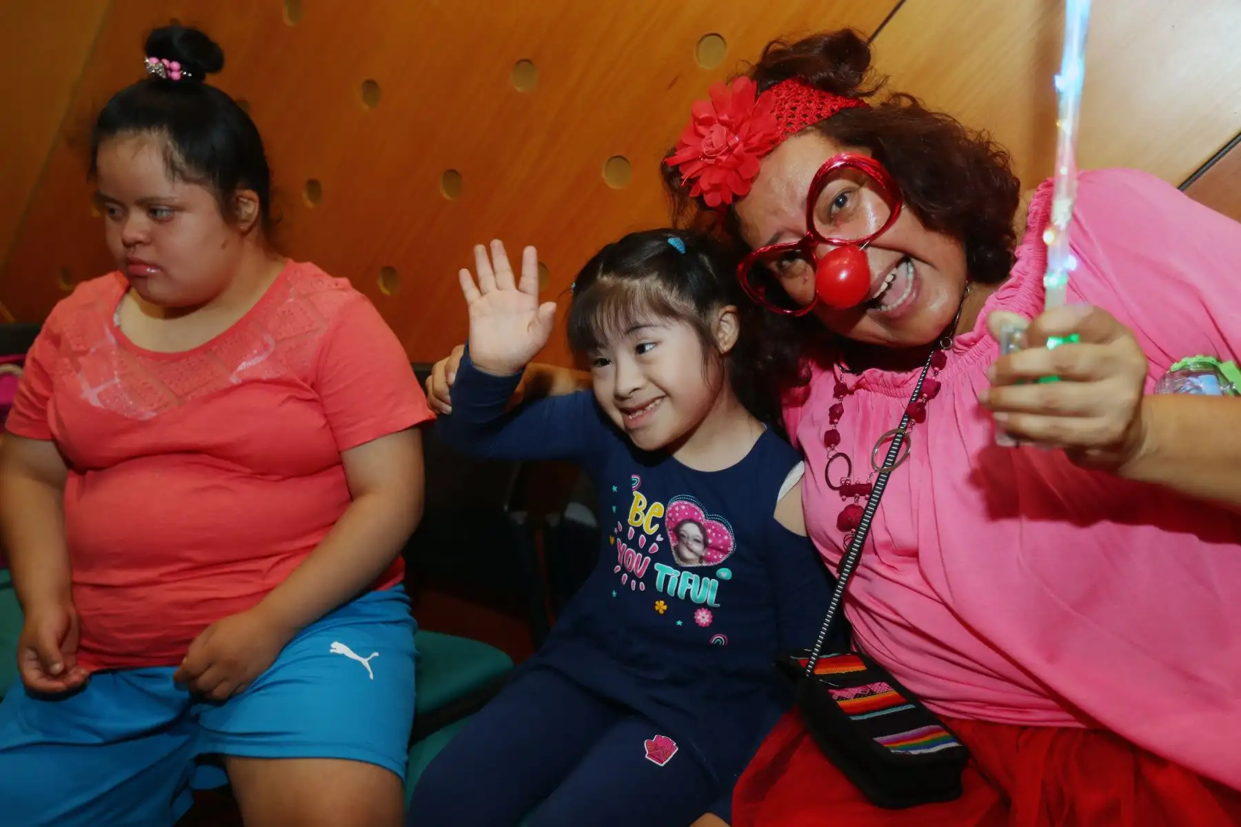 En el marco del día Mundial del Síndrome de Down,el Instituto Nacional de Salud del Niño San Borja-INSN organiza jormada de salud  integral  para niños con Síndrome de Down .Foto: ANDINA/Norman Córdova
