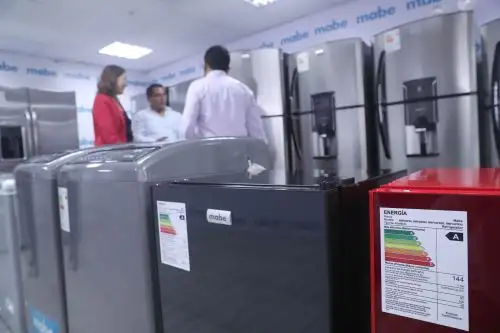 Equipos con etiqueta de eficiencia energética.