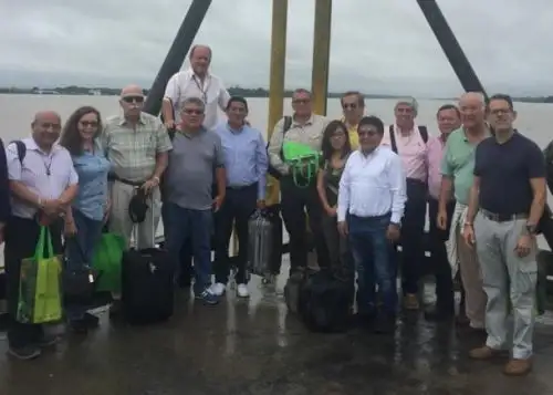 Canciller Néstor Popolizio visitó zonas de frontera junto a congresistas.