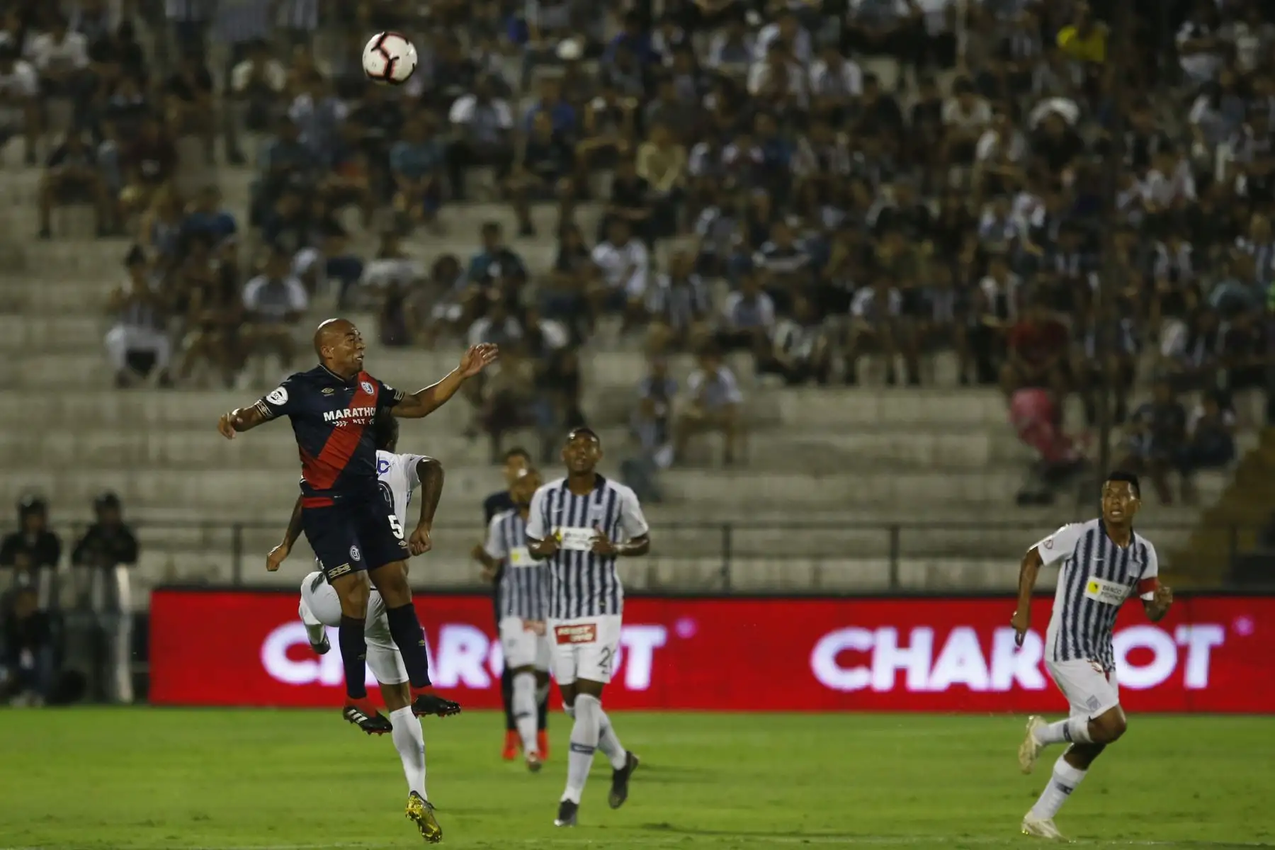 Alianza empata 2 - 2 con Deportivo Municipal en Matute. Foto: ANDINA/Nathalie Sayago