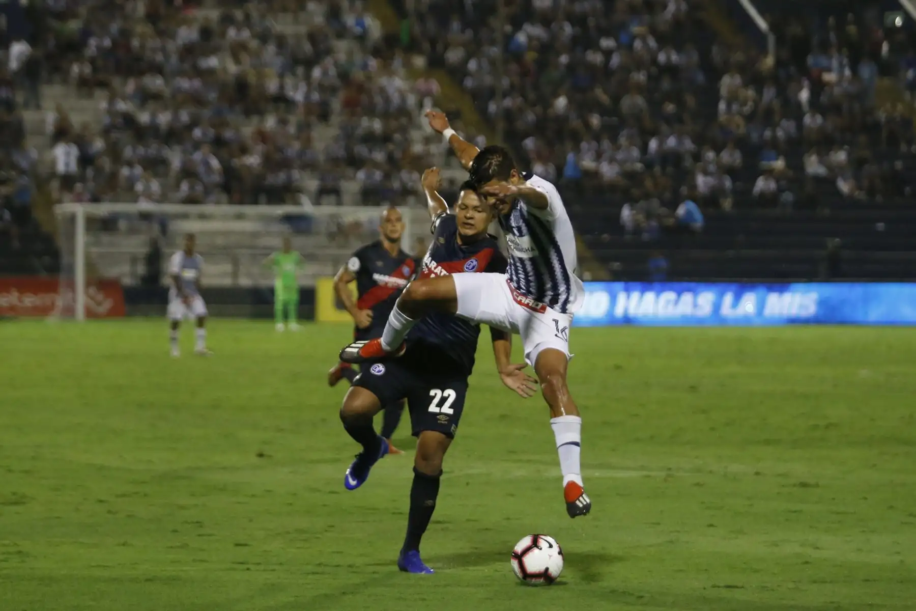 Alianza empata 2 - 2 con Deportivo Municipal en Matute. Foto: ANDINA/Nathalie Sayago