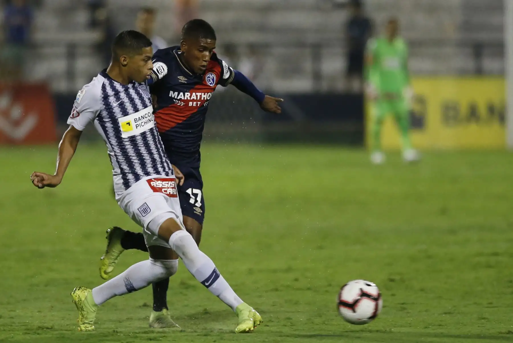 Alianza empata 2 - 2 con Deportivo Municipal en Matute. Foto: ANDINA/Nathalie Sayago