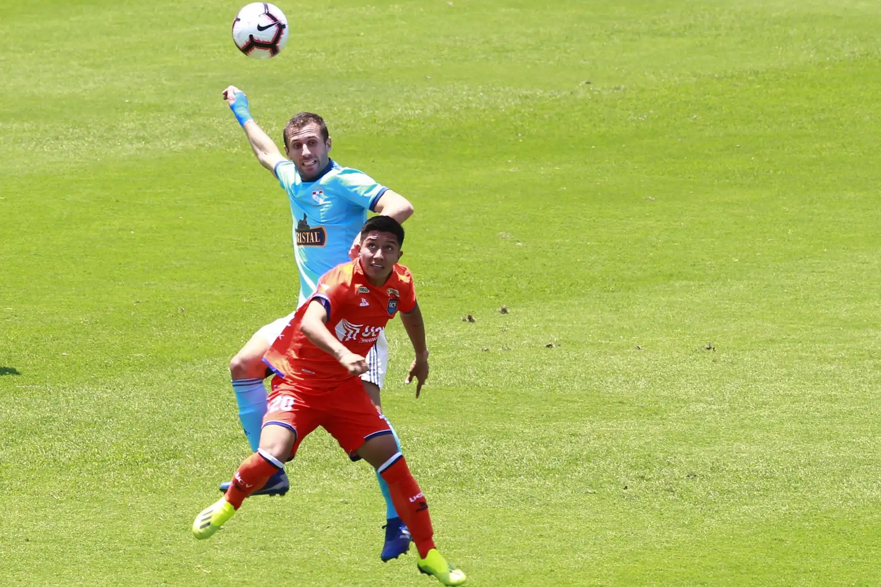 Sporting Cristal gana 3 a 0 a Cesar Vallejo por la quinta jornada del Torneo Apertura.
Foto: ANDINA/Eddy Ramos