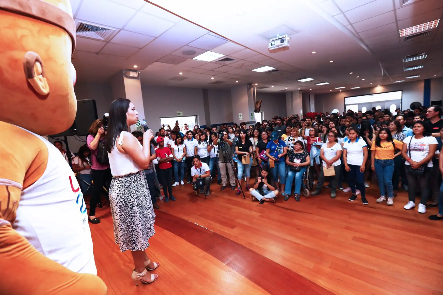 Lima 2019 cierra el proceso de capacitación general del programa de voluntariado. Foto: ANDINA/Norman Córdova