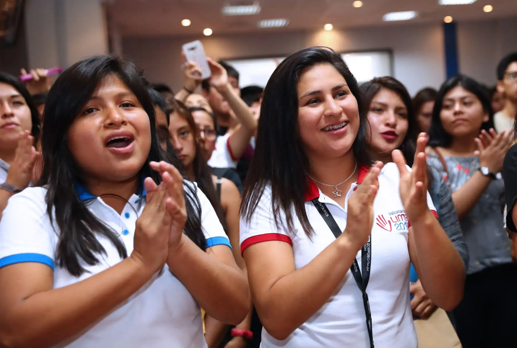 Lima 2019 cierra el proceso de capacitación general del programa de voluntariado. Foto: ANDINA/Norman Córdova
