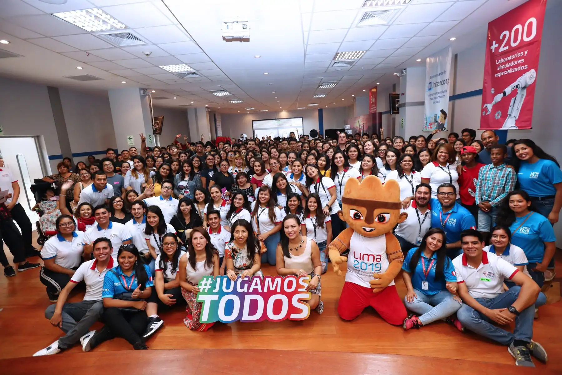 Lima 2019 cierra el proceso de capacitación general del programa de voluntariado. Foto: ANDINA/Norman Córdova
