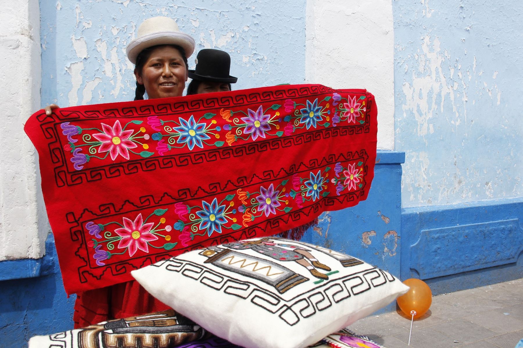 Lima es el mercado favorito de las prendas de fibra de alpaca elaboradas por artesanos textiles de Puno. ANDINA