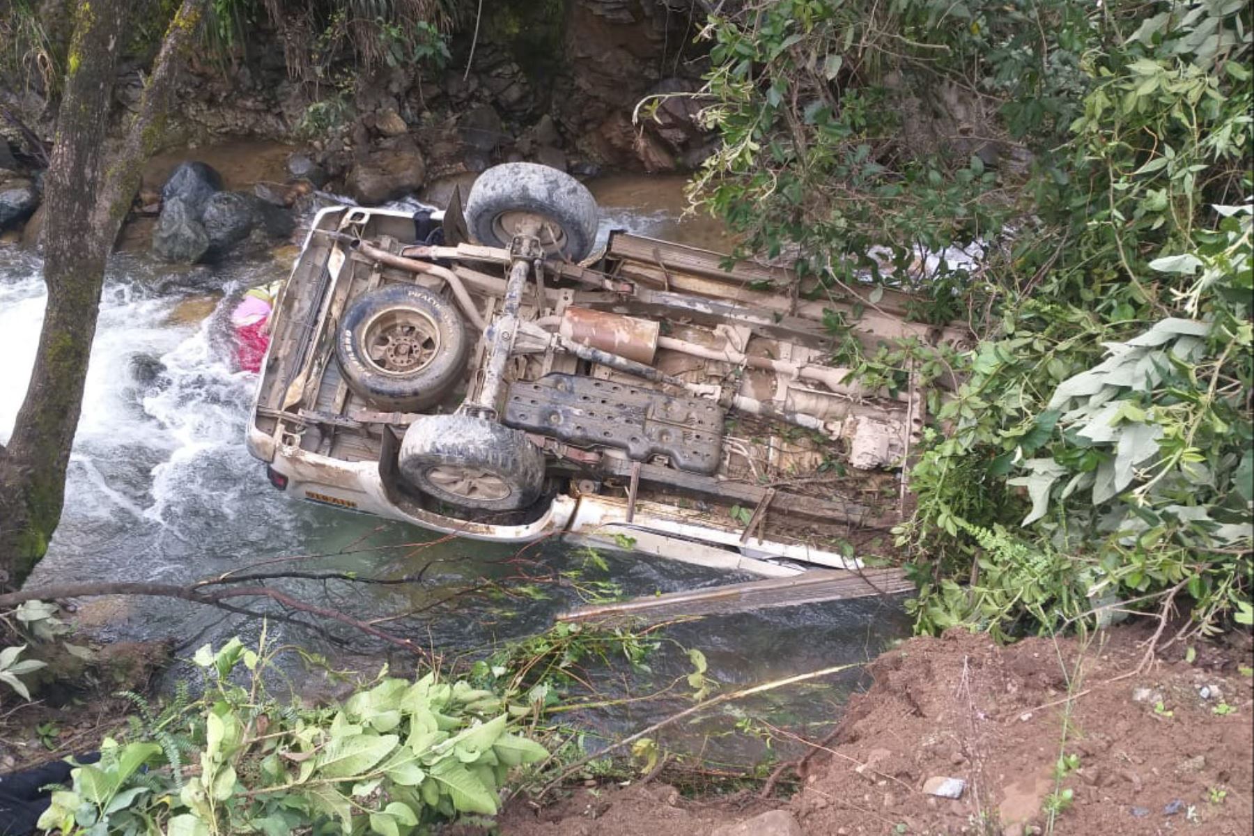 Accidente de tránsito en provincia de Pataz, en la sierra de La Libertad deja cuatro muertos.
