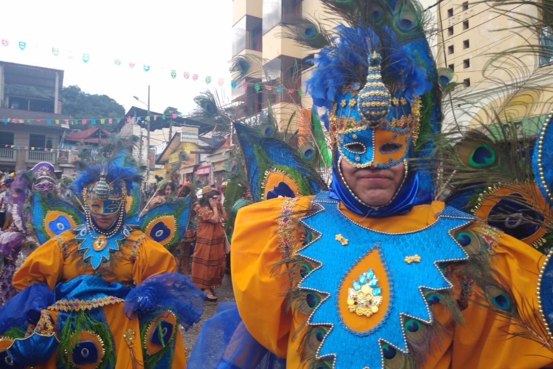 El Carnaval Internacional Cafetalero Selva Central 2019 paralizó las actividades en la ciudad de La Merced, región Junín.