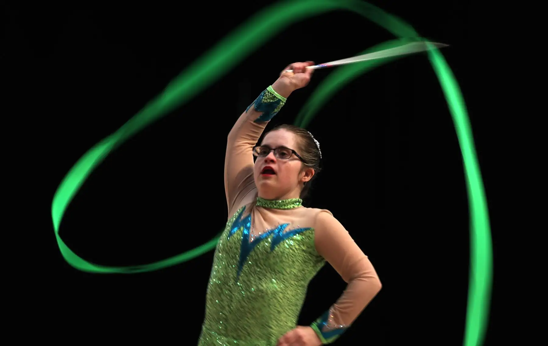 Juegos Mundiales de Olimpiadas Especiales en Emiratos Árabes Unidos. Foto: AFP