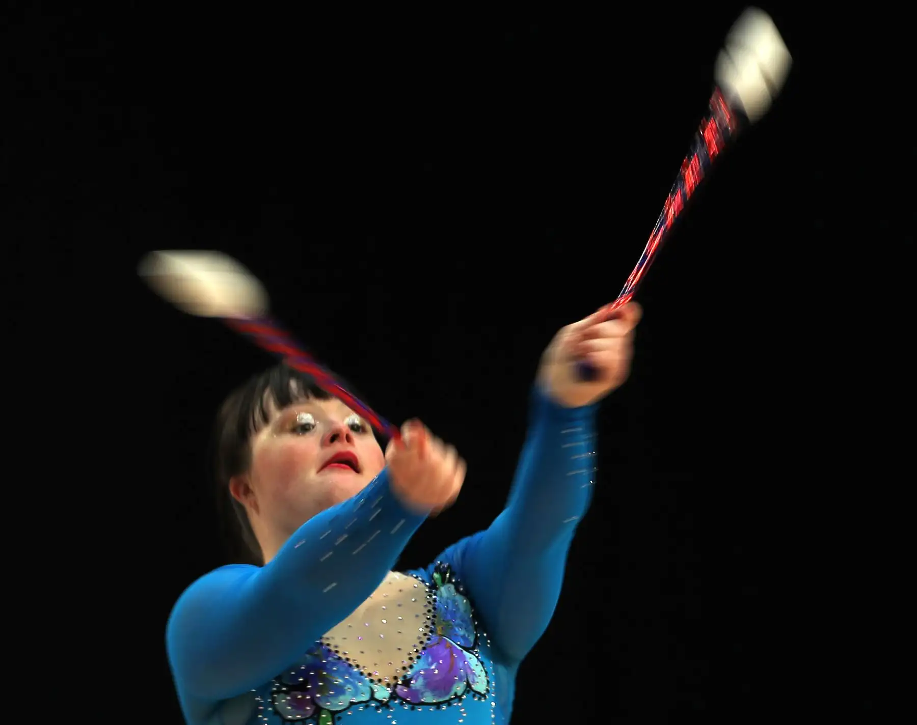 Juegos Mundiales de Olimpiadas Especiales en Emiratos Árabes Unidos. Foto: AFP