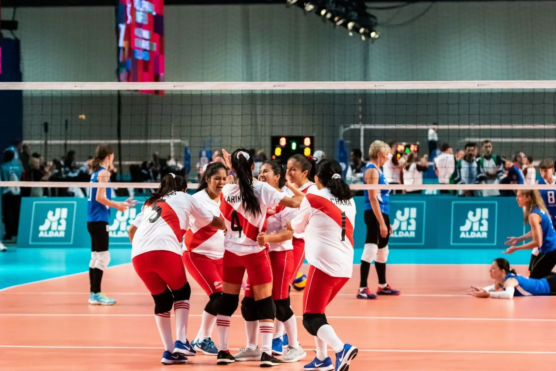 Selección Peruana de Vóley obtiene la medalla de oro en los Juegos Mundiales de Olimpiadas Especiales. Foto: Difusión