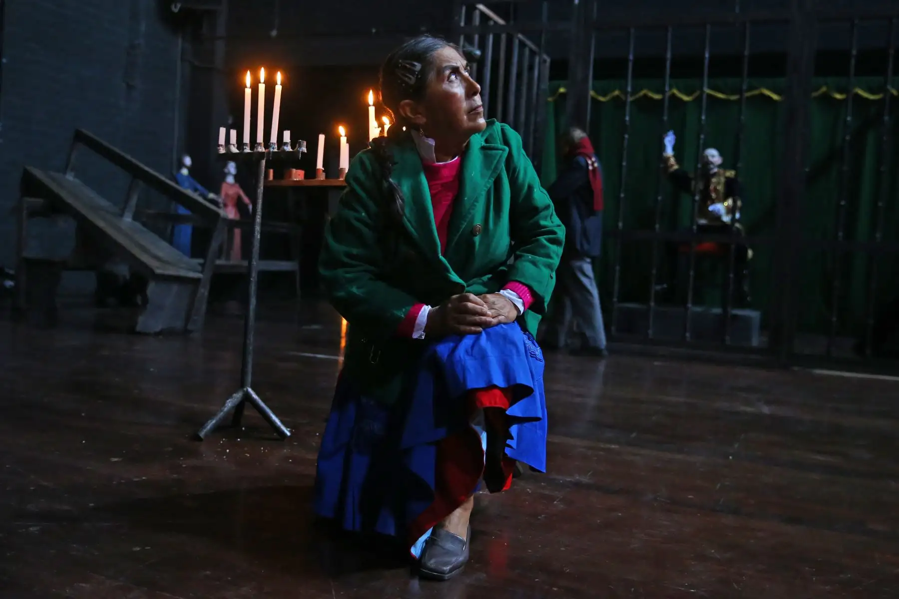 Ensayo de la obra "Santiago" del grupo teatral Yuyachkani. Foto: ANDINA/Vidal Tarqui