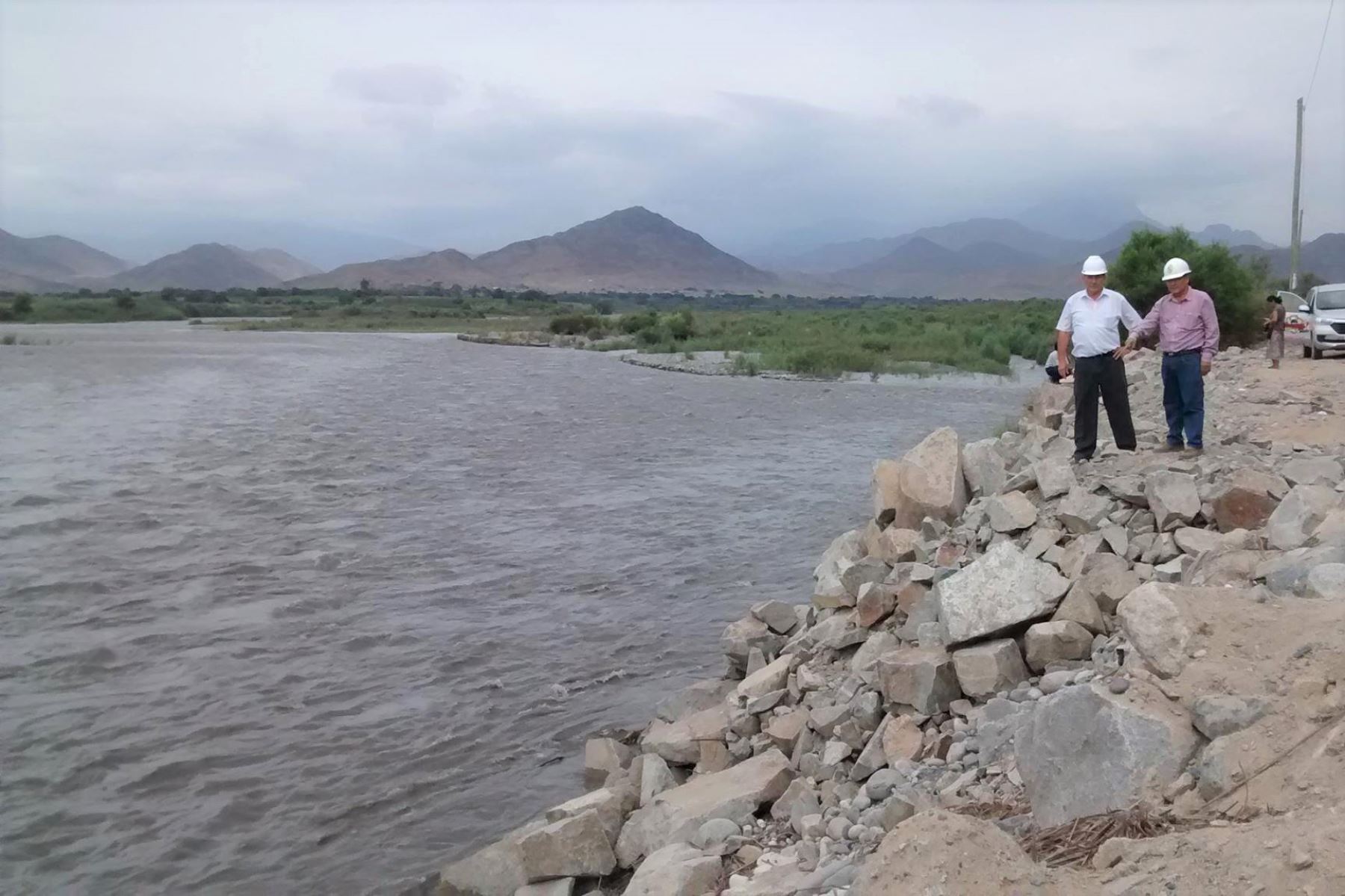 ANDINA/DifusiónCOER Áncash se declara en alerta por aumento del caudal del río Santa. ANDINA/Difusión