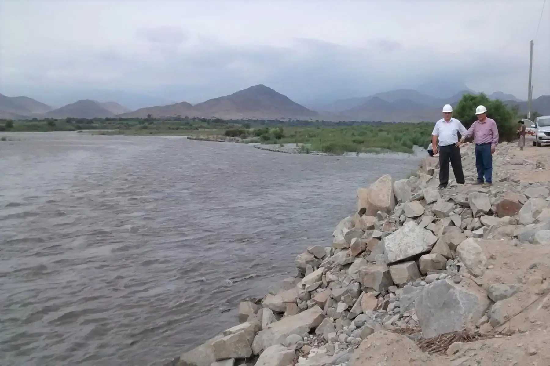 ANDINA/DifusiónCOER Áncash se declara en alerta por aumento del caudal del río Santa. ANDINA/Difusión