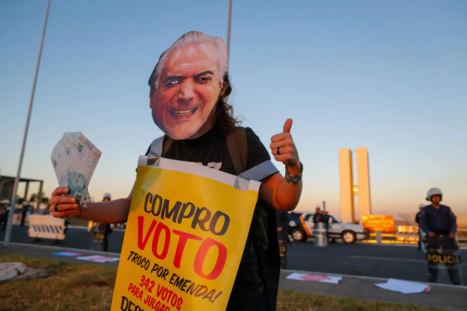 El expresidente conservador de Brasil Michel Temer (2016-2018) fue detenido este jueves por orden de un juez de la operación anticorrupción Lava Jato, informaron medios brasileños.
 Foto: AFP